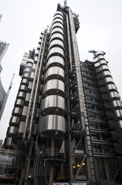 Pohled na budovy lloyd's v Londýně, Anglie, Velká Británie — Stock fotografie