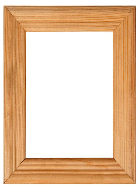 Wooden picture frame Stock Picture