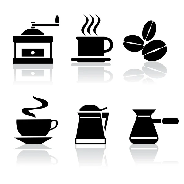 Icons_coffee_bm.cdr — 스톡 벡터