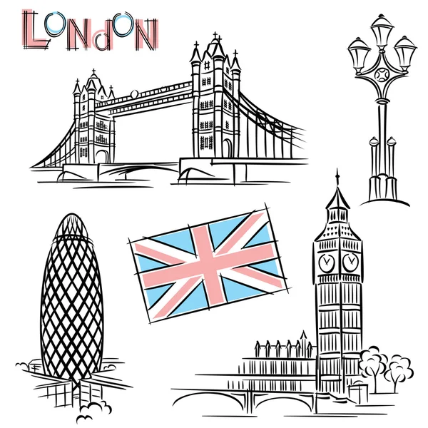 London landmark — Stock Vector
