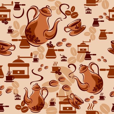 Coffee background clipart