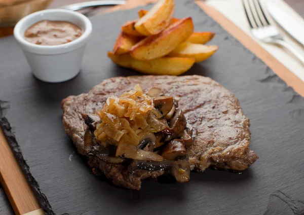 stock image Rib-Eye Steak, shallow DOF