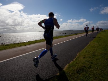 koşucular, triatlon