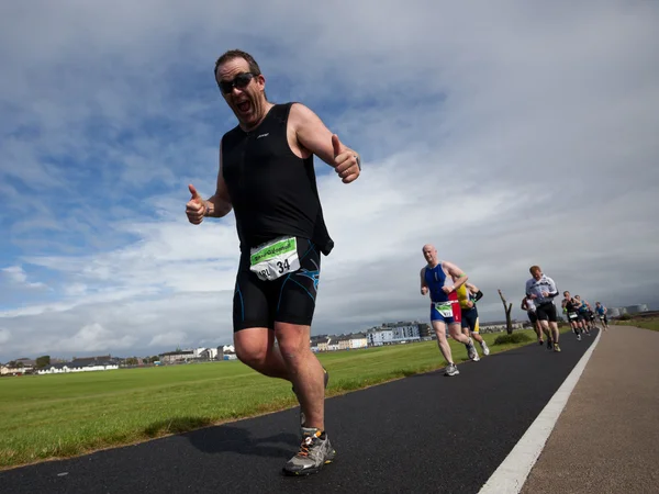 Rossa O 'Donnell (34) y otros corredores, triatlón —  Fotos de Stock