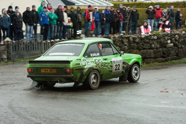 G.Dolan driving Ford — Stock Photo, Image