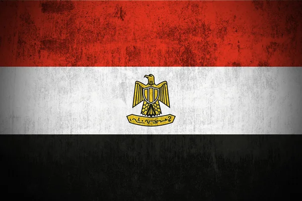 埃及的 grunge 旗子 — 图库照片