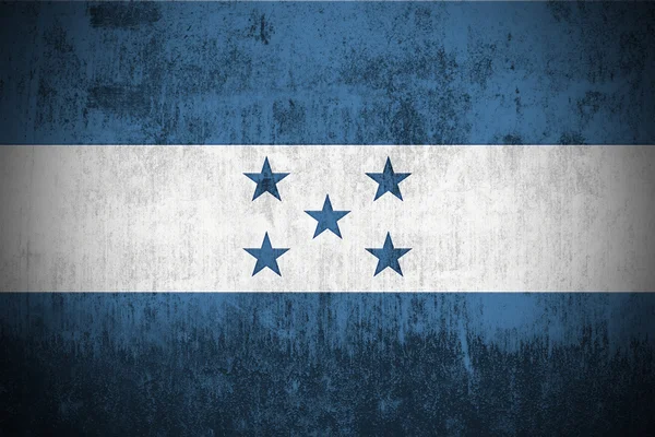 Honduras grunge flagga — Stockfoto