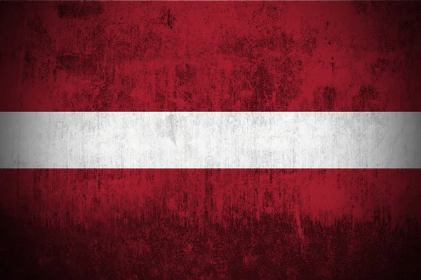 Vlajka Grunge Lotyšska — Stock fotografie