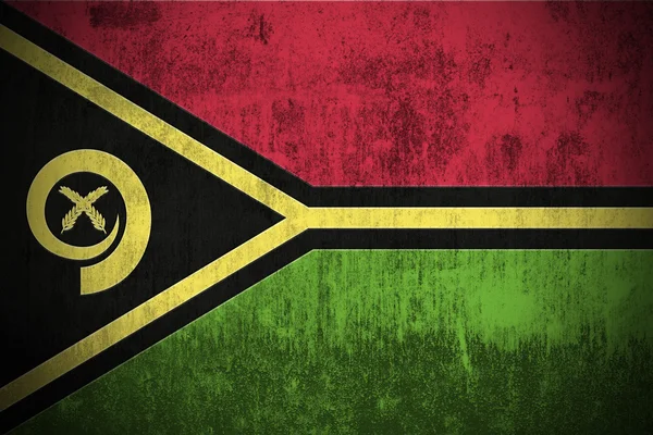 Grunge Flag Of Vanuatu — Stock Photo, Image