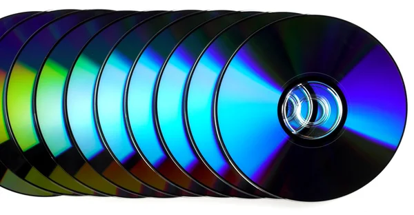 Диск на CD или DVD — стоковое фото