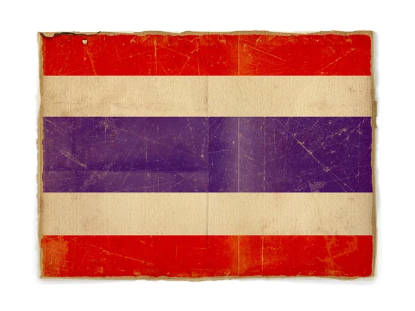 Grunge flag of Thailand — Stock Photo, Image