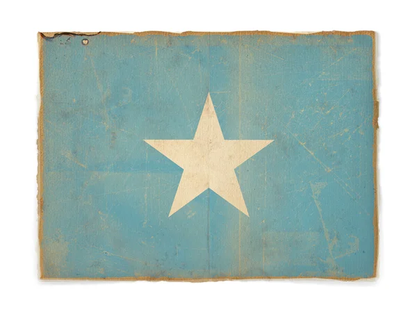 Гранж-флаг Сомали — стоковое фото