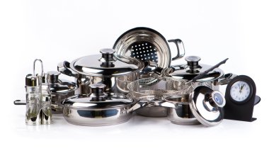 Metal cookware clipart