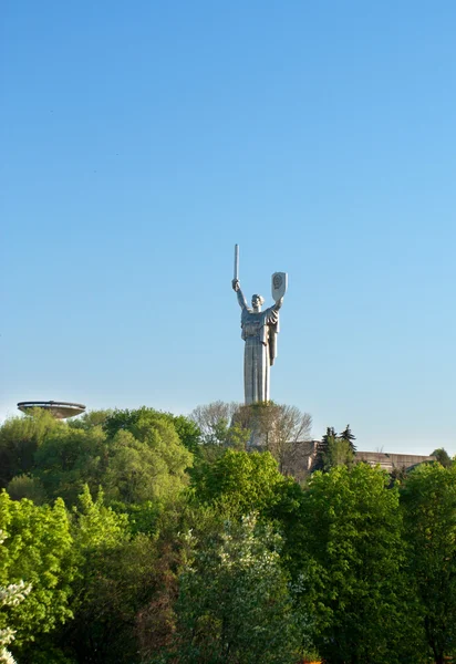 Památník mateřské země Kyjevská Ukrajina — Stock fotografie