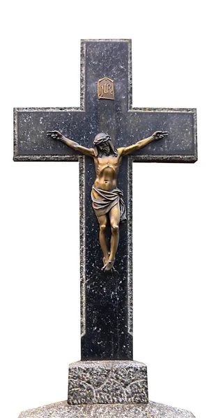 Jesus Christ on the Cross Stock Photo