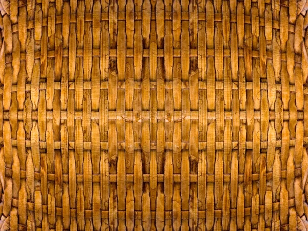 Wicker Woven Texture Background — Stock Photo, Image