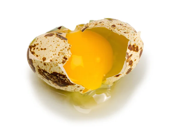 Egg τσακισμένο — Φωτογραφία Αρχείου