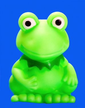 Green frog clipart