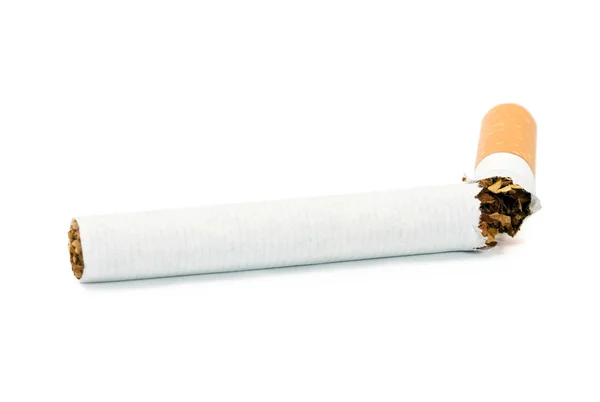 Сигарета сломана — стоковое фото