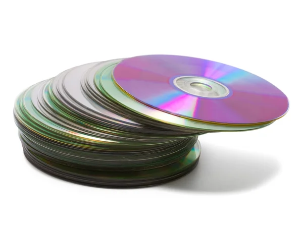 Стек CD — стоковое фото