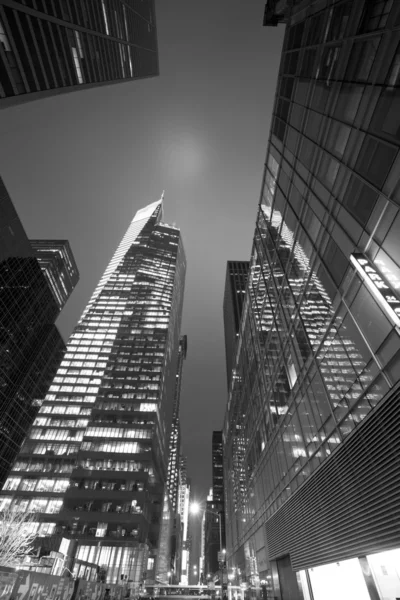 New York City bei Nacht — Stockfoto