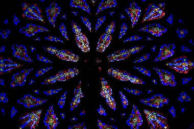 Stained glass windows. St.Patrick's Cathedral in New York Stain clipart