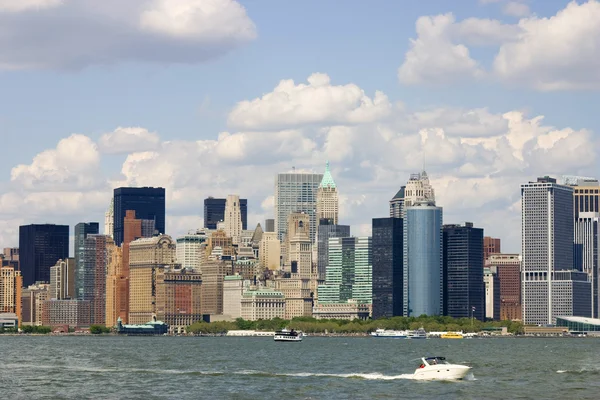 Manhattan. New york şehir manzarası — Stok fotoğraf