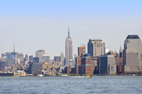 Manhattan. Linha do horizonte de Nova Iorque — Fotografia de Stock