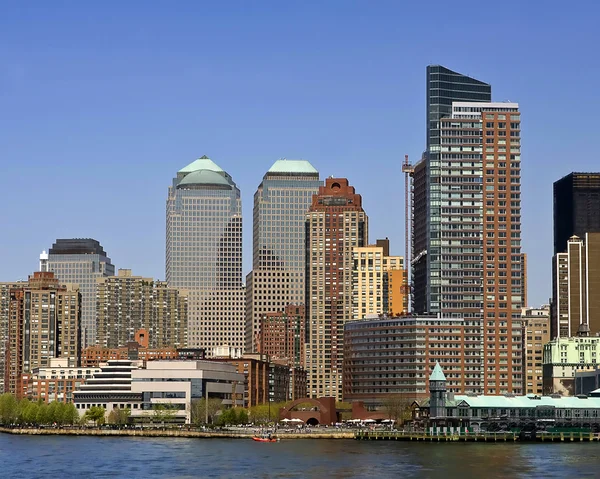 Manhattan. skyline van New york — Stockfoto