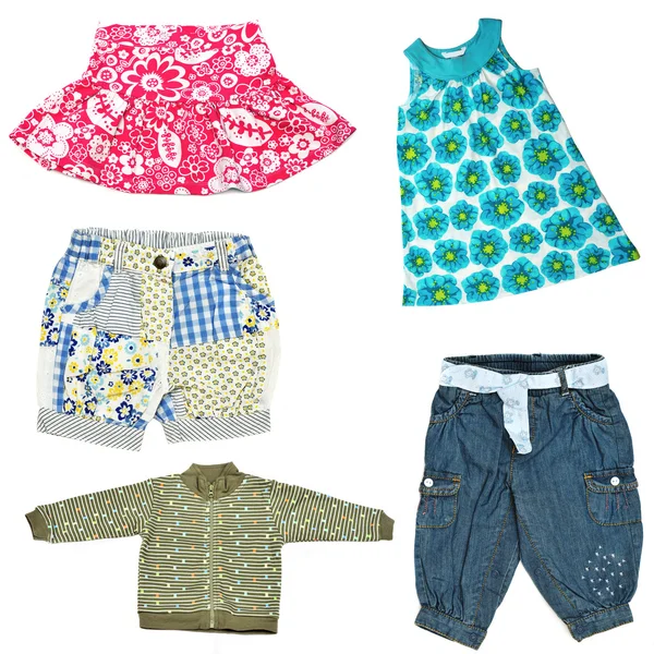 stock image Baby girl's clothes