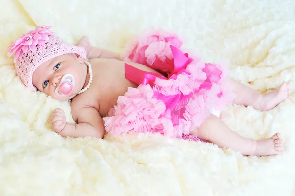 Moda recém-nascido — Fotografia de Stock