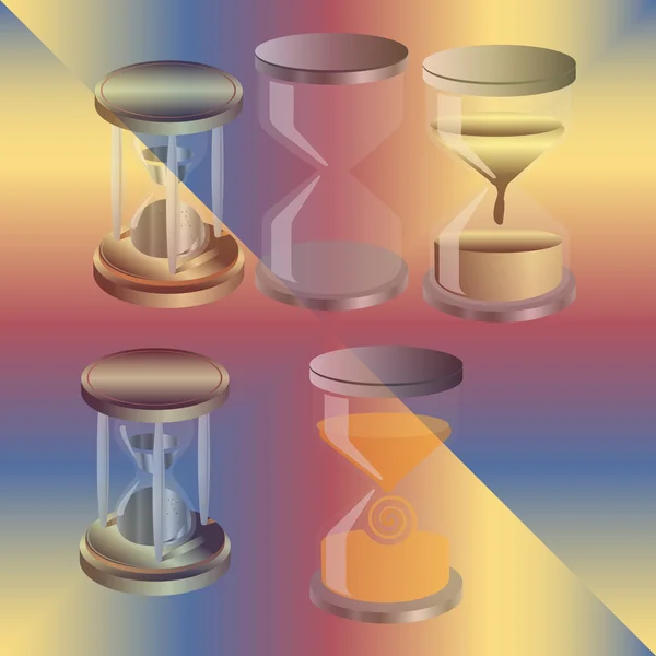 Decorative hourglass — Διανυσματικό Αρχείο