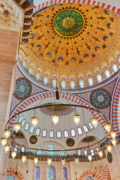 Moschea Suleymaniye a Istanbul Turchia — Foto Stock