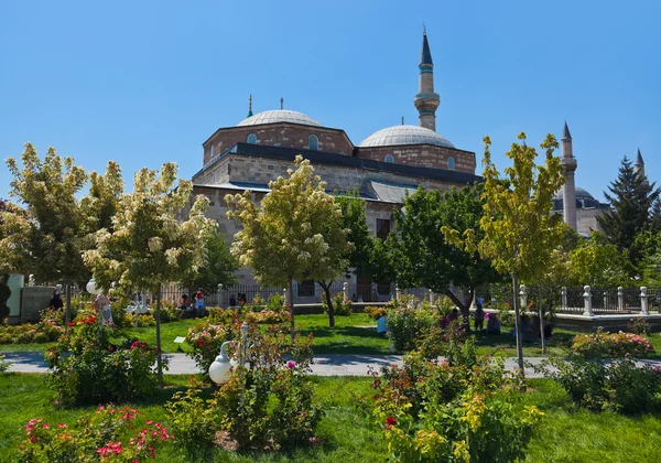 stock image Mevlana Museum and Mausoleum at Konya Turkey