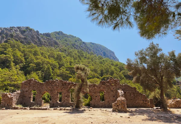 Old town Olympos in Turkey — Stock Photo, Image
