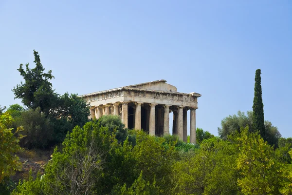 Starověká agora v Athénách, Řecko — Stock fotografie