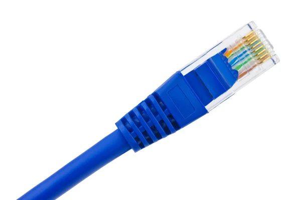 Computadora internet cable — Foto de Stock