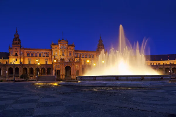 Palace på spanska torget i sevilla Spanien — Stockfoto
