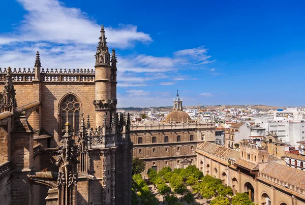 Catedral La Giralda em Sevilha Espanha — Fotografia de Stock