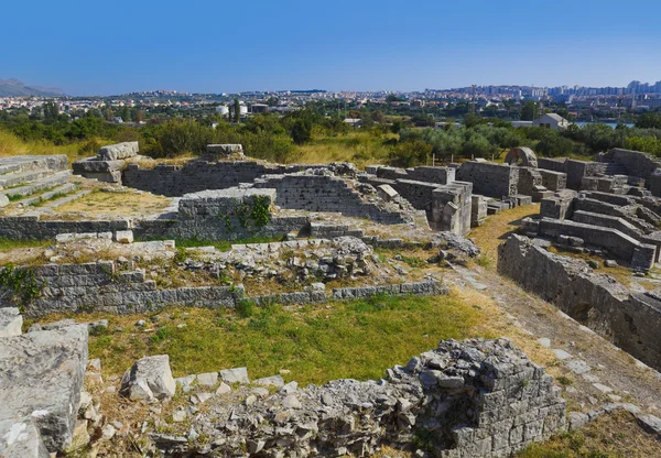 Ruines de l'ancien amphithéâtre de Split, Croatie — Photo
