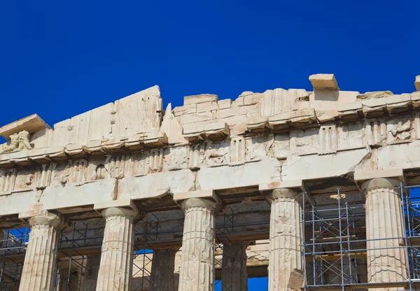 Templo de Parthenon em Acropolis em Atenas, Greece — Fotografia de Stock