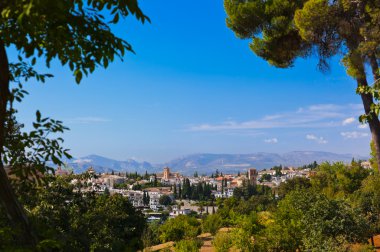 Alhambra palace, granada, İspanya