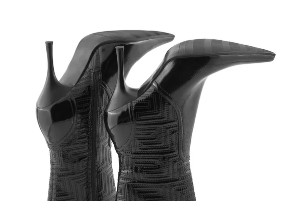 Zapatos de mujer negros — Foto de Stock