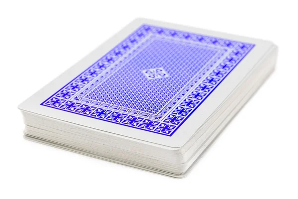 Mazzo di carte da gioco — Foto Stock