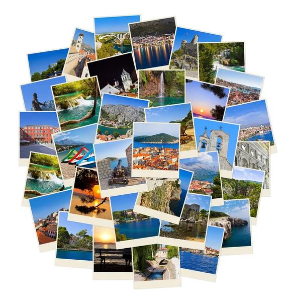 Stapel von Kroatien Reisefotos — Stockfoto