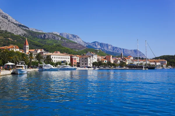 Város makarska, Horvátország — Stock Fotó