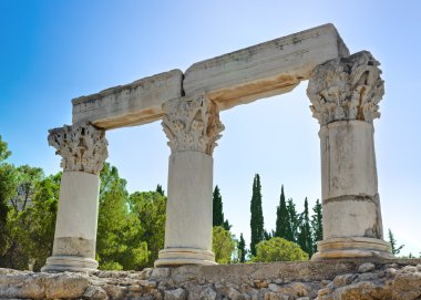 corinth, Yunanistan Tapınağı kalıntıları