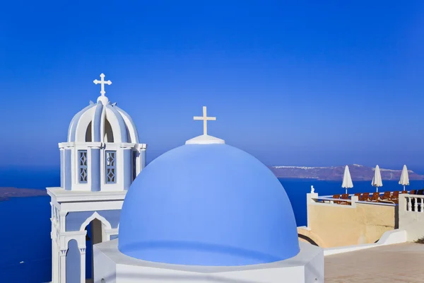 Santorini church - Greece — Stock Photo, Image