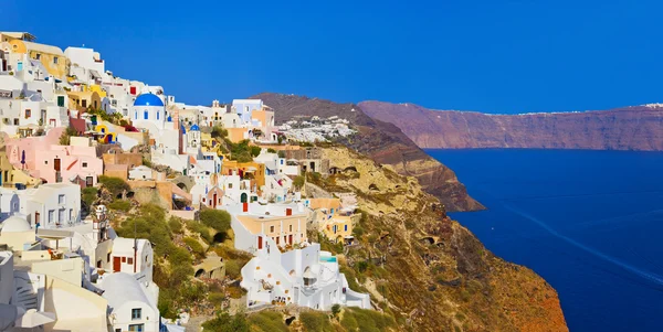 Santorini görünümü (Oia), Yunanistan — Stok fotoğraf
