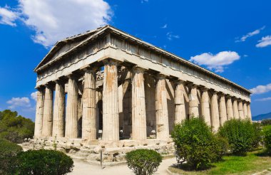 Ancient Agora at Athens, Greece clipart